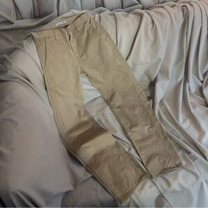 JW Anderson x Uniqlo Khaki Chinos – Straight Leg, Size 30x34